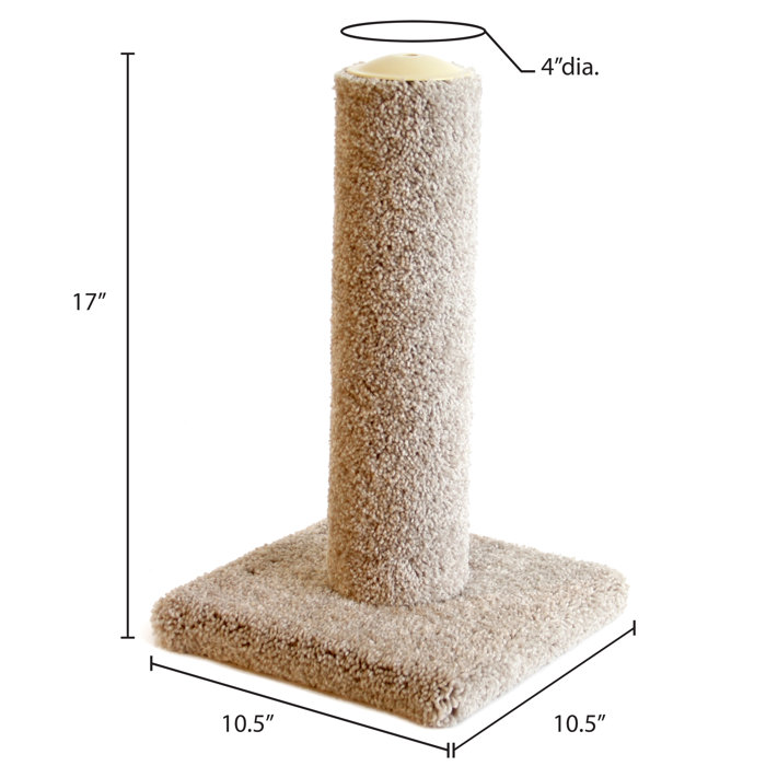 Classy Kitty KD Economy Carpeted Cat Post & Reviews Wayfair